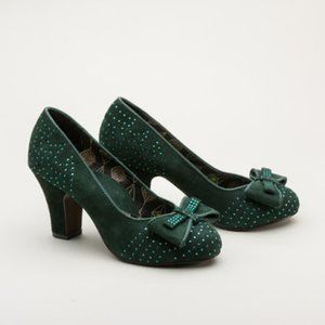 Miss L Fire Emerald Green Gabrielle Pump 39